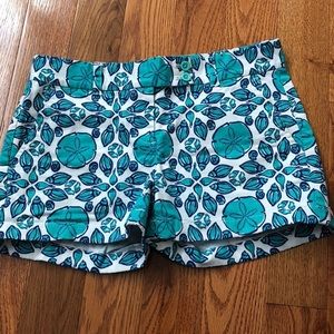 Vineyard Vines Size 4 Blue Shell Printed Shorts